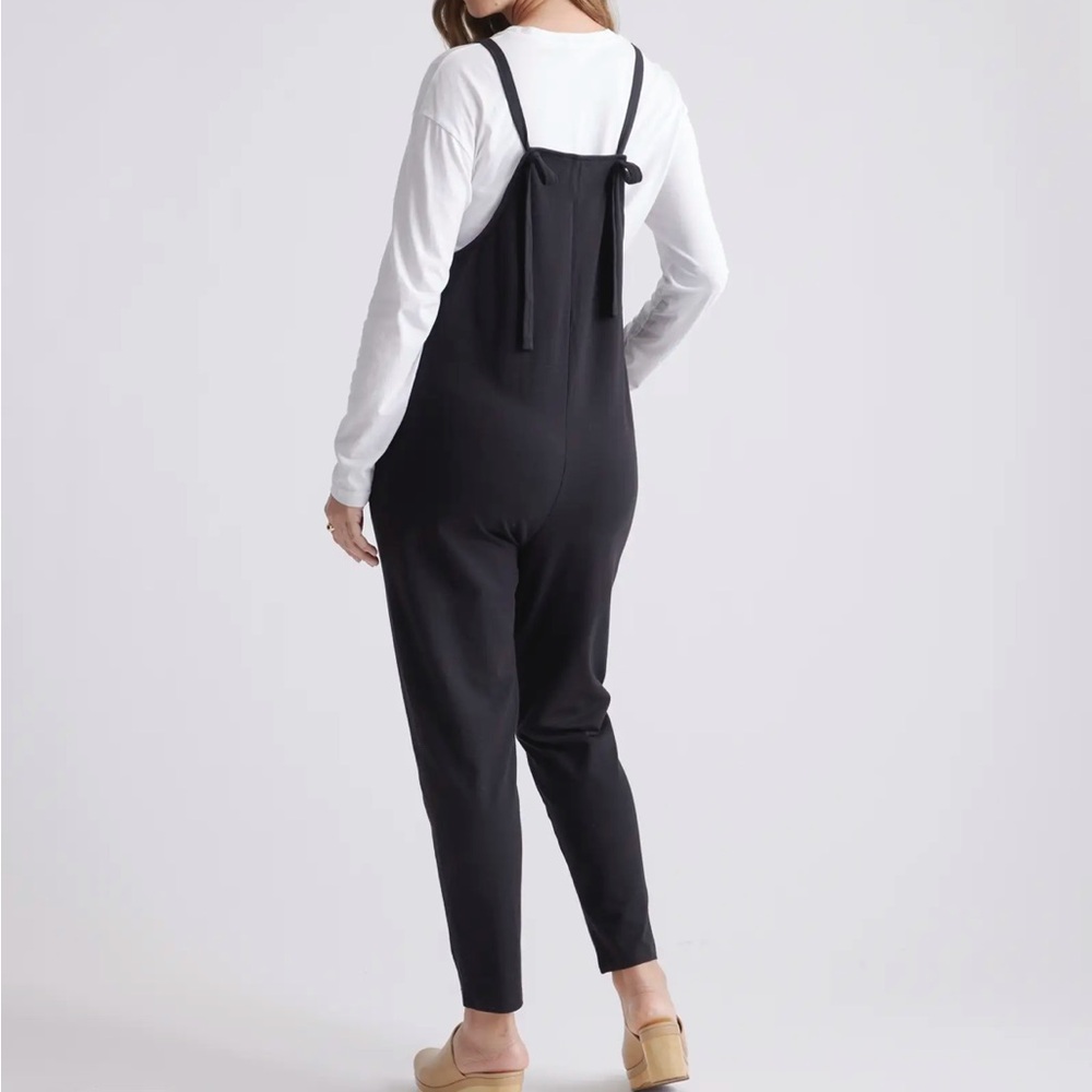 Quince Organic Cotton Maternity Overalls